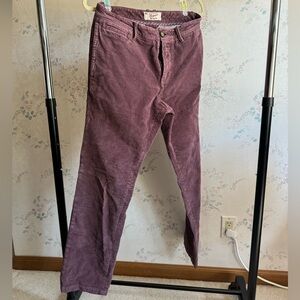 Penguin purple corduroy pants 29 waist
